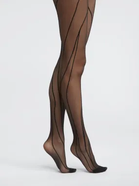 Collant fantasia 'DIM' - - NERO