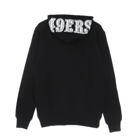 Felpa Cappuccio Uomo Nfl Big Face 3.0 Hoodie Saf49e Black