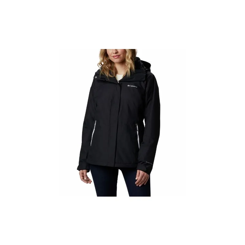 Giacca impermeabile 3 in 1 da donna Columbia Bugaboo II (nero)