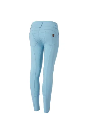 Horze Tara Pantaloni da equitazione a vita alta con full seat da bambini