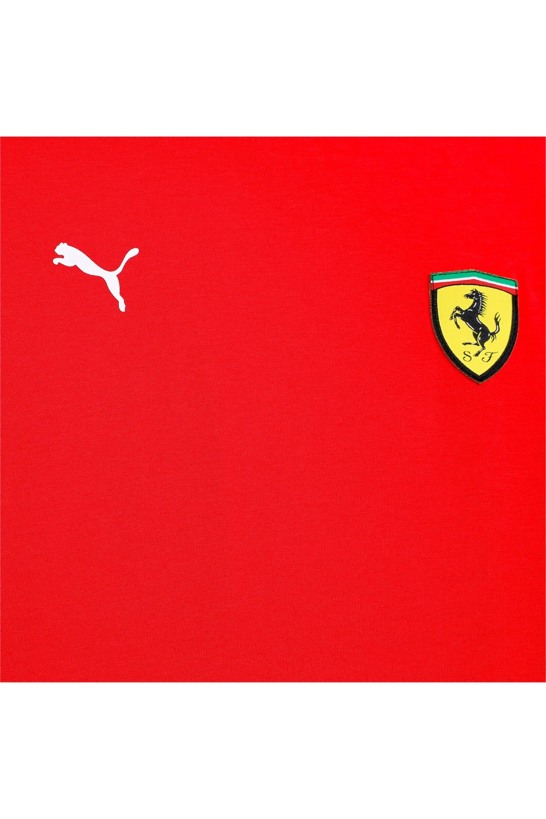 Puma Maglietta Scuderia Ferrari Race Big Shield Bambino    
